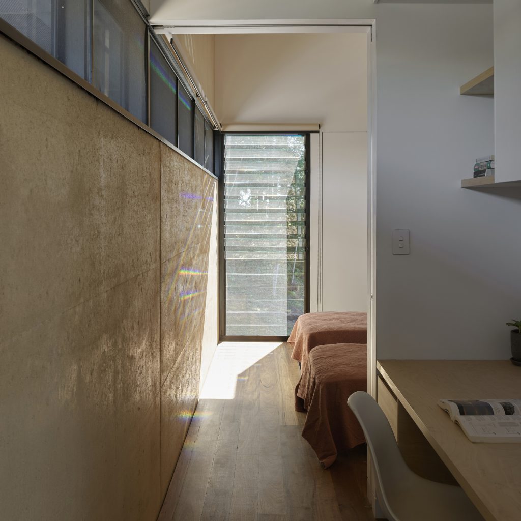 contemporary rammed earth